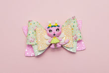 Load image into Gallery viewer, Spring Kitty 4.5inch (11.4cm) Gracie Clay Bow