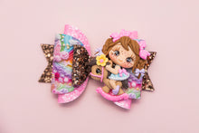 Load image into Gallery viewer, Girl on Rocking Horse 4.5 inch (11.4cm) Maria Clay Bow