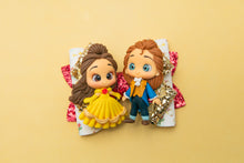 Load image into Gallery viewer, Love as old as Time 4 inch Layered Clay Bow