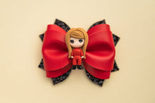 Load image into Gallery viewer, 90's Pop Singer 3.5 inch Phoebe Clay Bow