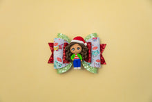 Load image into Gallery viewer, Catastic Cat Lover 3.5 inch Maria Clay Bow