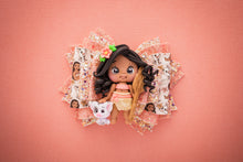 Load image into Gallery viewer, OOAK Island Princess 4.5inch (11.4cm) Signature Clay Bow