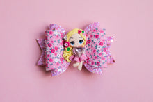 Load image into Gallery viewer, Valentine's Day Girl Version 2 Blonde 3.5 inch Maria Clay Bow