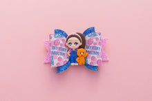 Load image into Gallery viewer, Icky Sticky Bubblegum 3.5inch (8.9cm) Maria Clay Bow