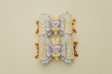 Load image into Gallery viewer, Yellow Ballerina 3.5inch (9cm) Maria Clay Bow