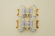 Load image into Gallery viewer, Yellow Ballerina 3.5inch (9cm) Maria Clay Bow