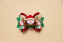 Load image into Gallery viewer, Squishmas Santa 3.5 inch Maria Clay Bow
