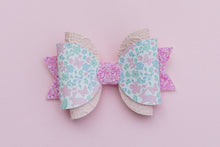 Load image into Gallery viewer, Easter Floral 4.5 inch (11.4cm) Maria Bow