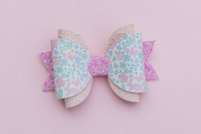 Load image into Gallery viewer, Easter Floral 4.5 inch (11.4cm) Maria Bow