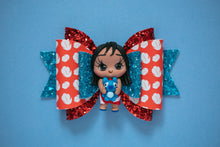 Load image into Gallery viewer, Island Girl with Alien Dog 4.5 inch Maria Clay Bow