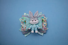 Load image into Gallery viewer, Baby Boy Bunny 4 inch Phoebe Clay Bow