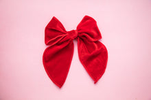 Load image into Gallery viewer, 5 inch Velvet Bows Assorted Colours