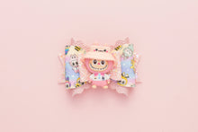 Load image into Gallery viewer, Cute Pink Monster 3.5inch (8.9cm) Maria Clay Bow
