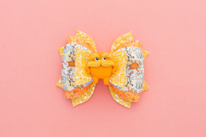 Orange Guy Book Dr 4inch (10cm) Phoebe Clay Bow