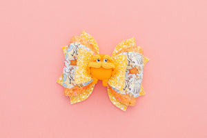 Orange Guy Book Dr 4inch (10cm) Phoebe Clay Bow