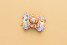 Load image into Gallery viewer, Cute Brown Monster 3.5inch (8.9cm) Maria Clay Bow
