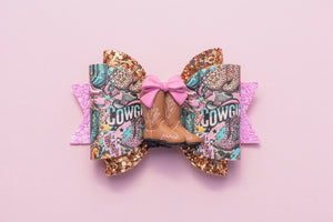 Cowgirl Boots 4.5 inch (11.4cm) Maria Clay Bow