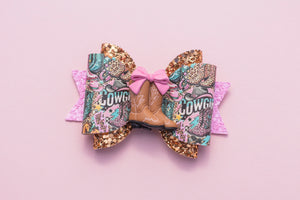 Cowgirl Boots 4.5 inch (11.4cm) Maria Clay Bow