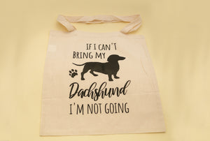 Dachshund Calico Tote Bag