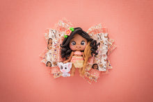 Load image into Gallery viewer, OOAK Island Princess 4.5inch (11.4cm) Signature Clay Bow
