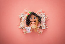 Load image into Gallery viewer, OOAK Island Princess 4.5inch (11.4cm) Signature Clay Bow
