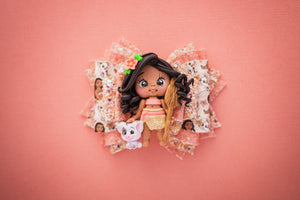 OOAK Island Princess 4.5inch (11.4cm) Signature Clay Bow