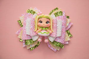 Charming Posie 4.5 inch Maria Clay Bow