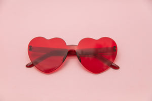 Red Heart Glasses