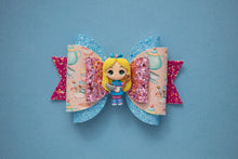 Load image into Gallery viewer, Wonderland Baking Girl 4.5 inch Maria Blay Bow
