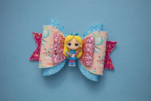 Load image into Gallery viewer, Wonderland Baking Girl 4.5 inch Maria Blay Bow
