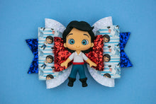 Load image into Gallery viewer, Prince Eric 4.5 inch Maria Clay Bow
