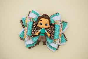 Flynn Rider 4.5 inch Signature Clay Bow