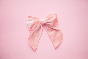 5 inch Velvet Bows Assorted Colours