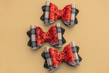 Load image into Gallery viewer, Fancy Plaid 3.5 inch Kiarah Bow
